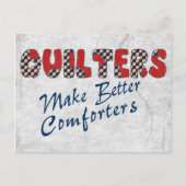 Comforting Quilters Postkarte (Vorderseite)