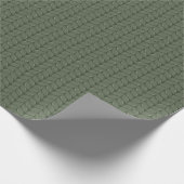 Comfy Cozy Knit Sweater Wrapping Paper - Green Geschenkpapier (Ecke)
