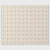 Comfy Cozy Winter Holiday Wrapping Paper - Pastel Geschenkpapier (Flach)