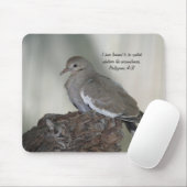 Comfy Dove Mousepad (Mit Mouse)