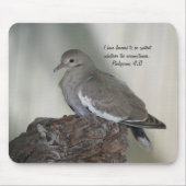 Comfy Dove Mousepad (Vorne)
