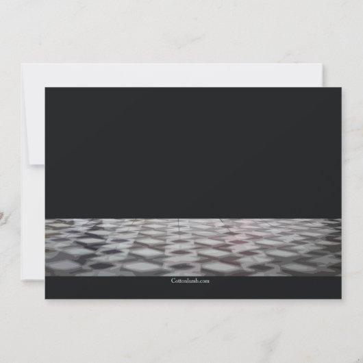 Comfy Feed Probe Dinner Einladung (Rückseite)