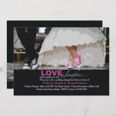 Comfy Feed Probe Dinner Einladung (Vorne/Hinten)