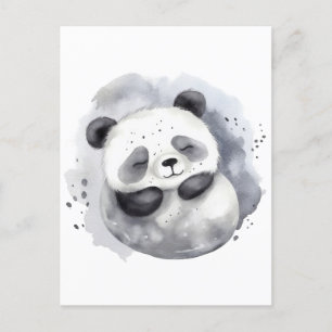 Comfy Panda Postkarte
