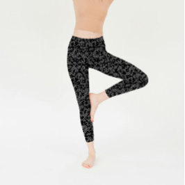 Comfy Yoga Black Blume Leggings