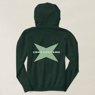 Comfydreams Green Star entworfen Hoodie