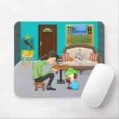 ComfyPaws Mousepad (Mit Mouse)