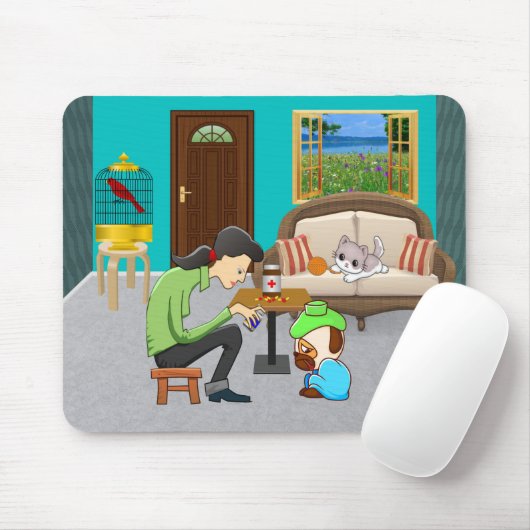 ComfyPaws Mousepad (Mit Mouse)