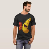 Comic anzeigen Larva T-Shirt (Vorne ganz)