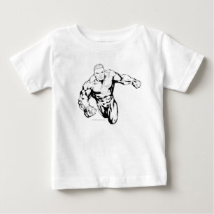 Comic-Art - grüne Laterne, Schwarzweiss Baby T-shirt