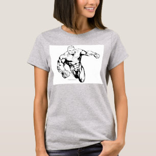 Comic-Art - grüne Laterne, Schwarzweiss T-Shirt