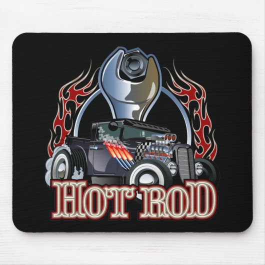 Comic-Auto Mousepad (Vorne)