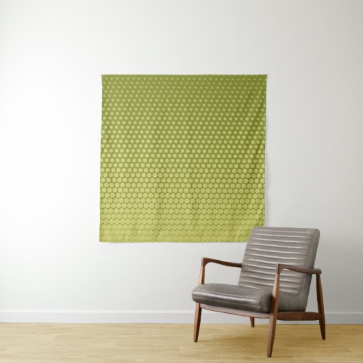 Comic background. Halftone dotted retro pattern wi Wandteppich (Beispiel)