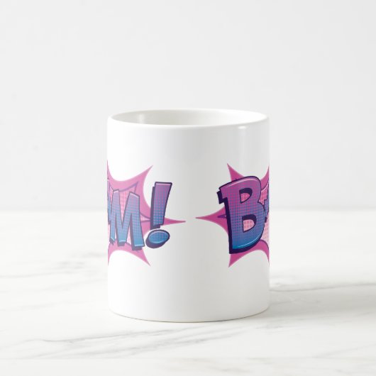 Comic Bam! Kaffeetasse (Mittel)
