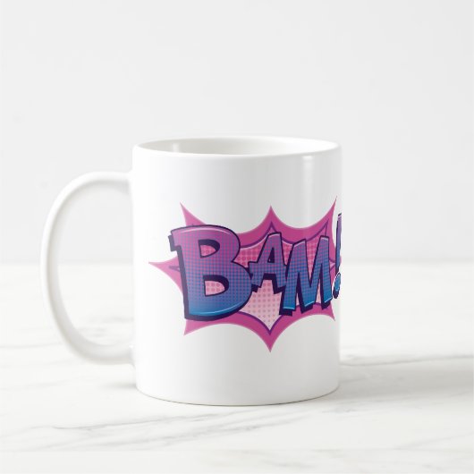 Comic Bam! Kaffeetasse (Links)