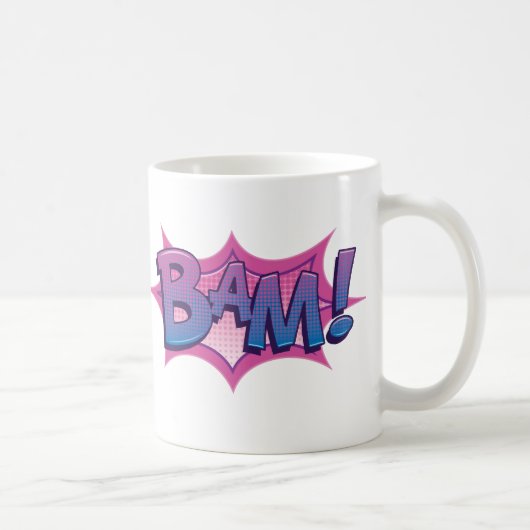 Comic Bam! Kaffeetasse (Rechts)