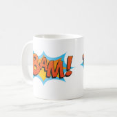 Comic Bam! Kaffeetasse (Vorderseite Links)