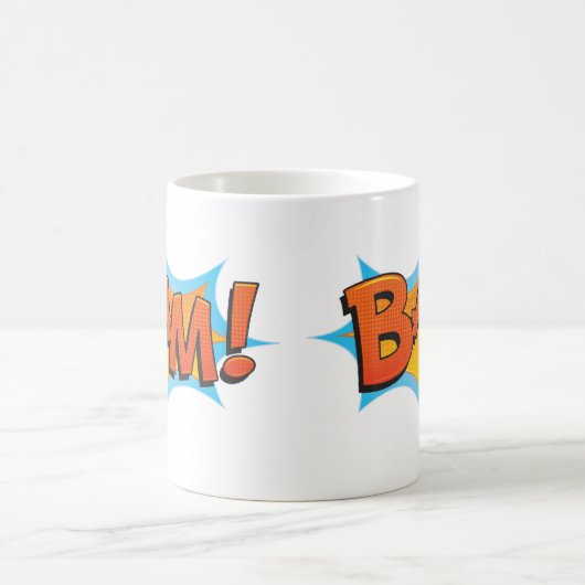 Comic Bam! Kaffeetasse (Mittel)