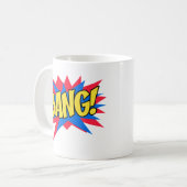 COMIC BANG KAFFEETASSE (Vorderseite Links)