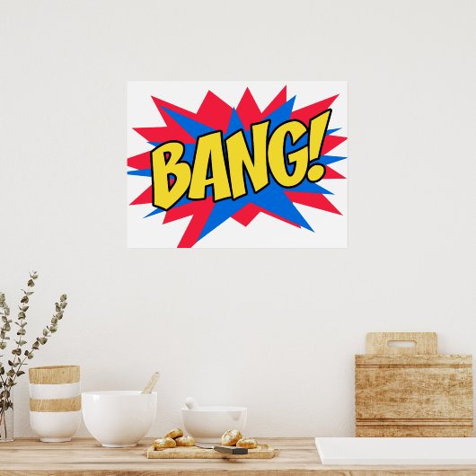 COMIC BANG POSTER (Küche)