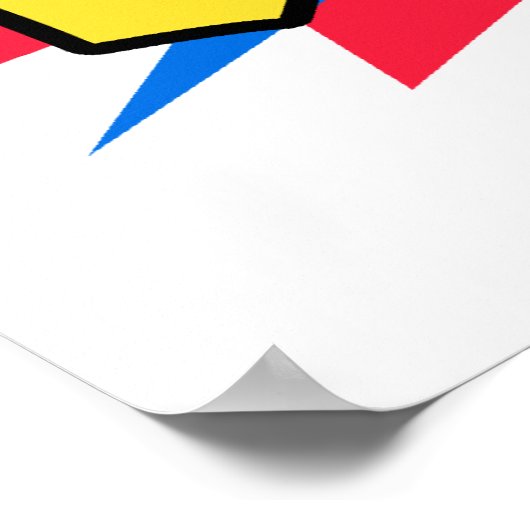 COMIC BANG POSTER (Ecke)