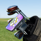 Comic bester Papa je personalisierter Golfkopf Abd Golf Headcover (In Situ)