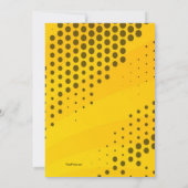 Comic bewölkt Einladung (Rückseite)