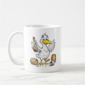 Comic Bird Barrel Dance Kaffeetasse (Links)
