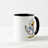 Comic Bird Matrosencrew Tasse (VorderseiteRechts)