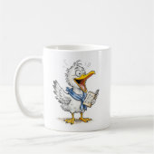 Comic Bird Sailor Crew Kaffeetasse (Links)