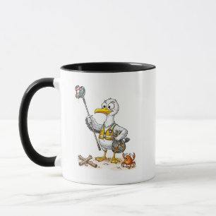 Comic Bird Strandputztrupp Tasse
