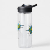 Comic Book Art Crash Bubble Personalisiert Trinkflasche (Links)