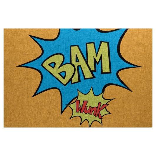 Comic Book "Bam" Ballon Stoff (Yard (91,4 cm))