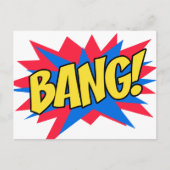 Comic book BANG Postkarte (Vorderseite)
