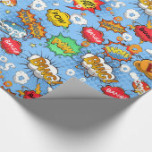 Comic Book Bubbles Packpapier (Ecke)
