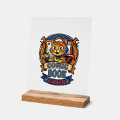 Comic Book Cat Cat Mom Geschenkidee - Comic Book C Acrylschild (Winkel)