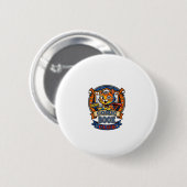 Comic Book Cat Cat Mom Geschenkidee - Comic Book C Button (Vorne & Hinten)