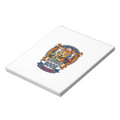 Comic Book Cat Cat Mom Geschenkidee - Comic Book C Notizblock (Rotiert)