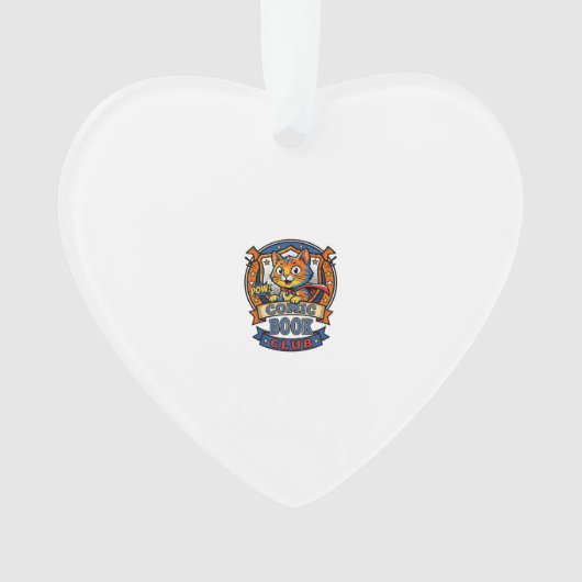 Comic Book Cat Cat Mom Geschenkidee - Comic Book C Ornament (Vorderseite)