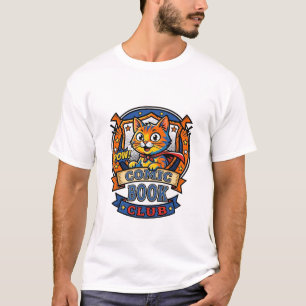 Comic Book Cat Cat Mom Geschenkidee - Comic Book C T-Shirt