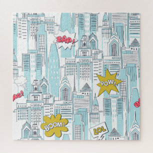 Comic Book City: Vintages Muster Puzzle