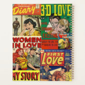 Comic Book 💥 Classic Liebe Collage Wedding Planer (Rückseite)