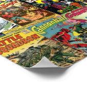 Comic Book Collage II Poster (Ecke)