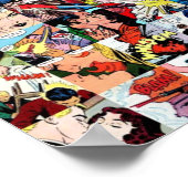 Comic Book Collage Poster (Ecke)