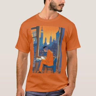 Comic Book Cover Design. T-Shirt