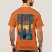 Comic Book Cover Design. T-Shirt (Rückseite)
