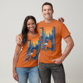 Comic Book Cover Design. T-Shirt (Unisex)