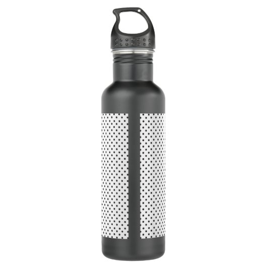 Comic Book Explosion Custom Text Bubble Edelstahlflasche (Rückseite)