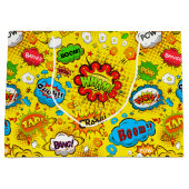 Comic Book Gift Bag Große Geschenktüte (Vorderseite)