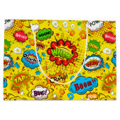 Comic Book Gift Bag Große Geschenktüte (Rückseite)